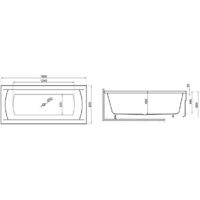 Polimat Ines 190x90 00085 (с ножками) Image #4